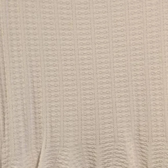 St. John knit three-quarter length sleeve peplum top - Picture 7 of 7